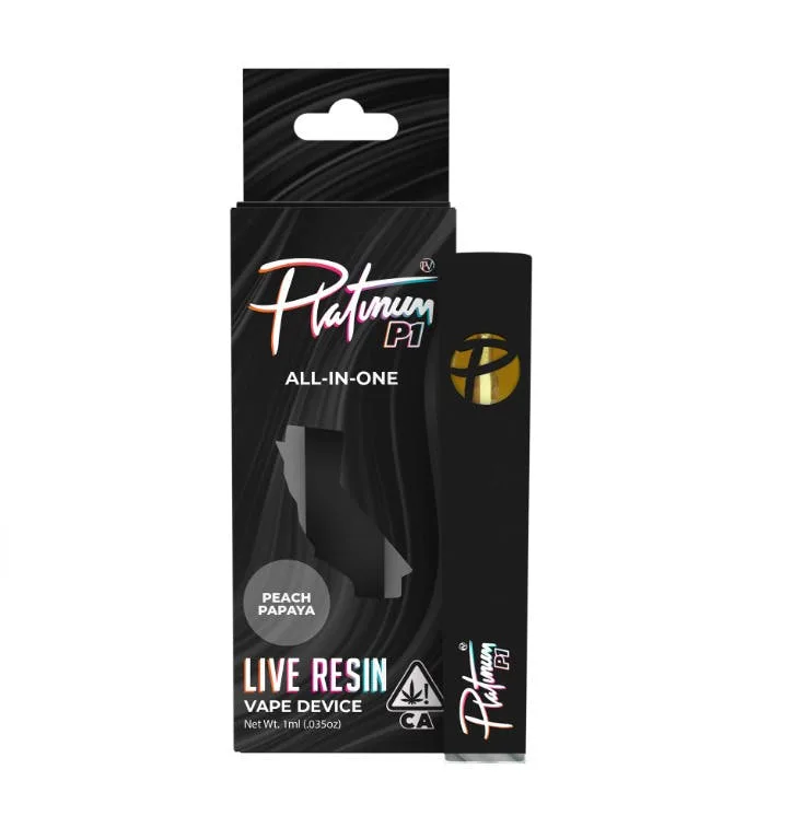 Peach Parfait [S] P1 | 1g Live Resin AIO | Platinum Vape
