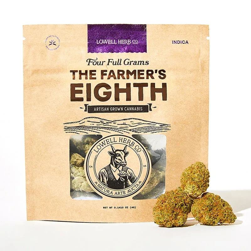 LOWELL FARMER'S EIGHTH, Grape Candy Indica, 4G