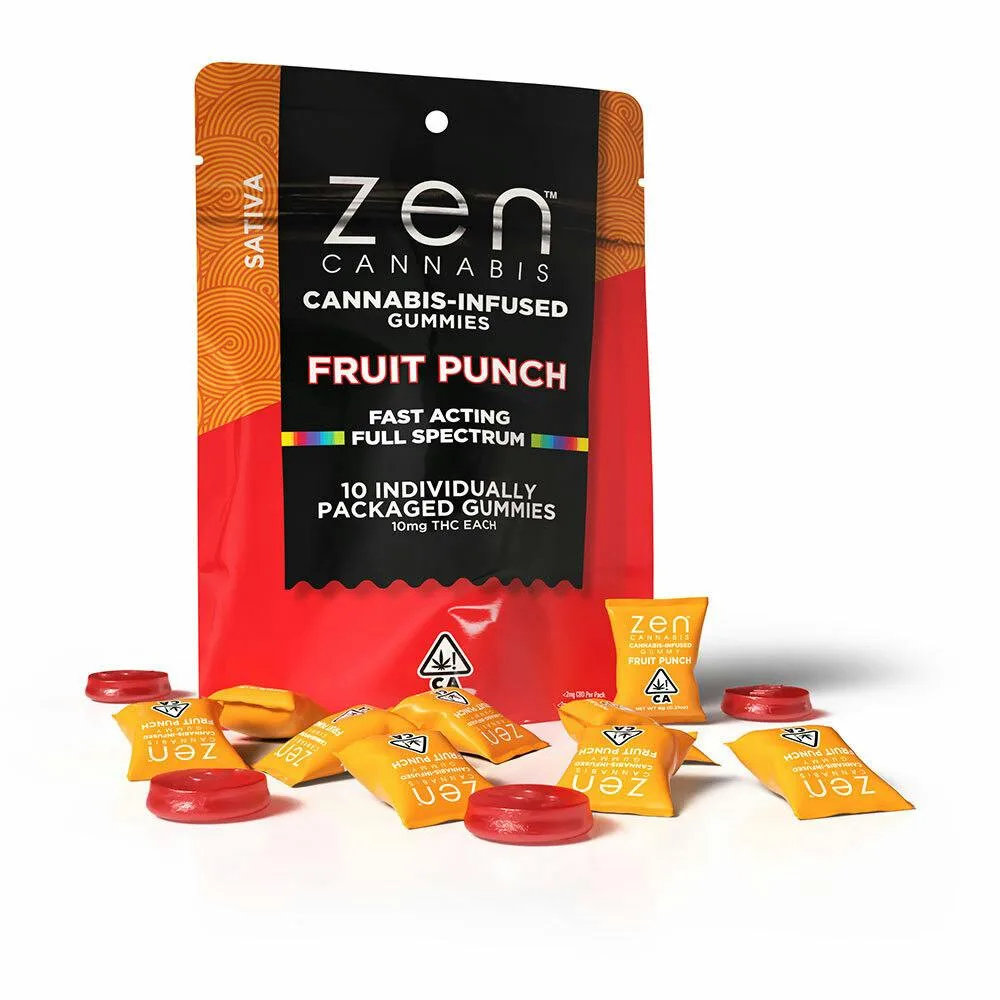 Zen 100mg Fruit Punch Sativa