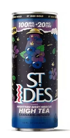 St. Ides - Drink - Nighttime Berry Hibiscus - 100mg