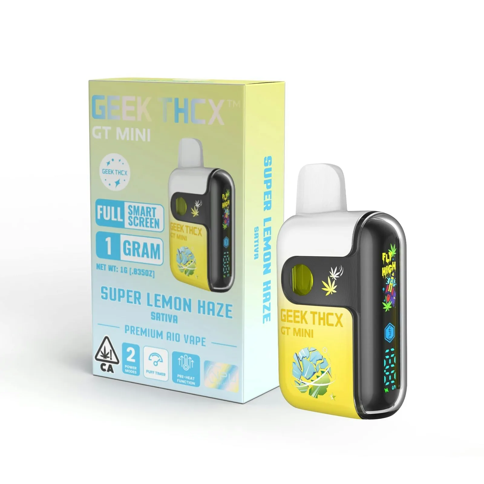 GEEK THCX - Super Lemon Haze 1g All-in-one