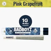 BADBOYZ - Pink Grapefuit Indoor Preroll 1g