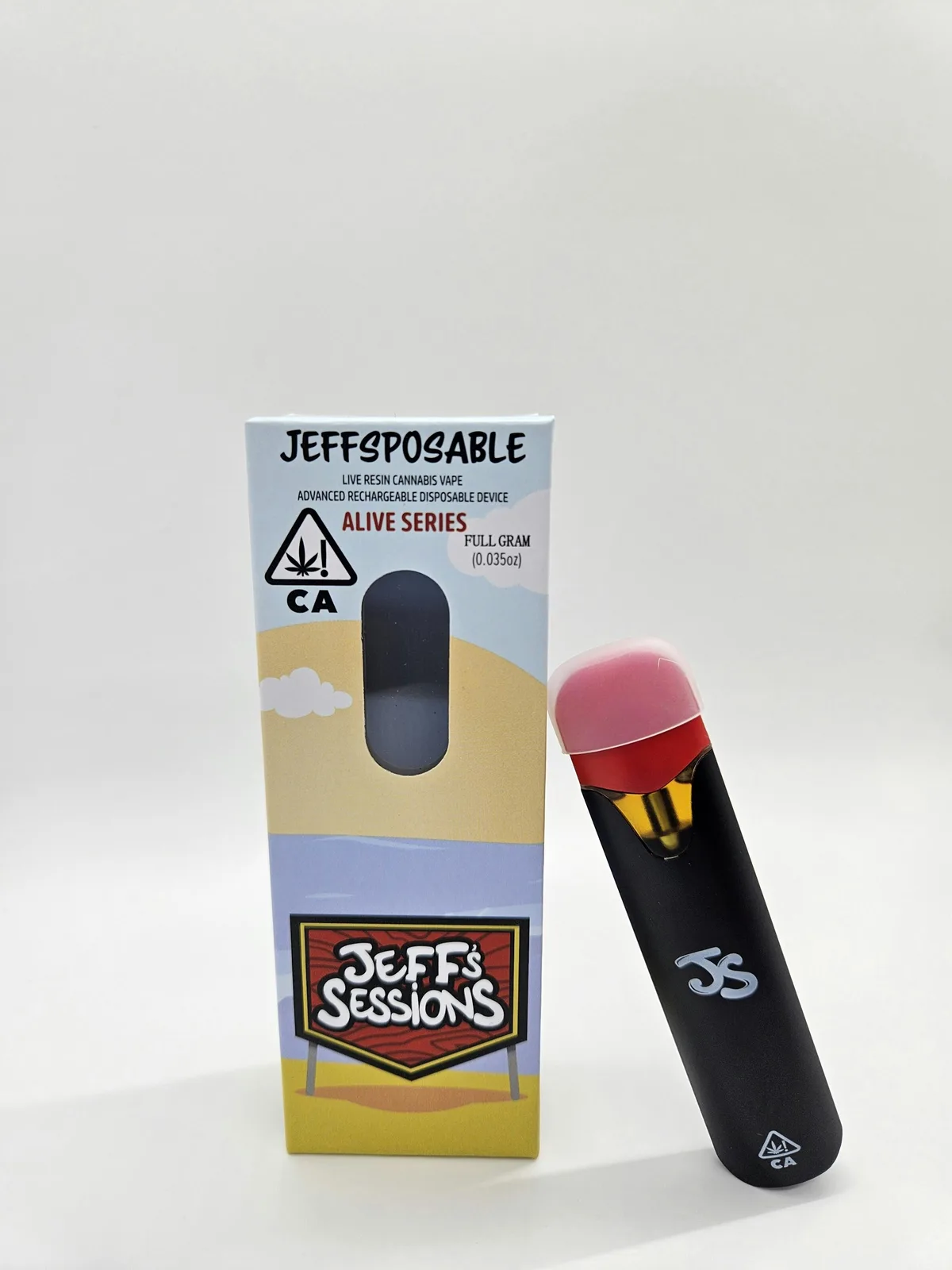 Jeff's Sessions Double Cross 1g | Disposable Live Resin Pen