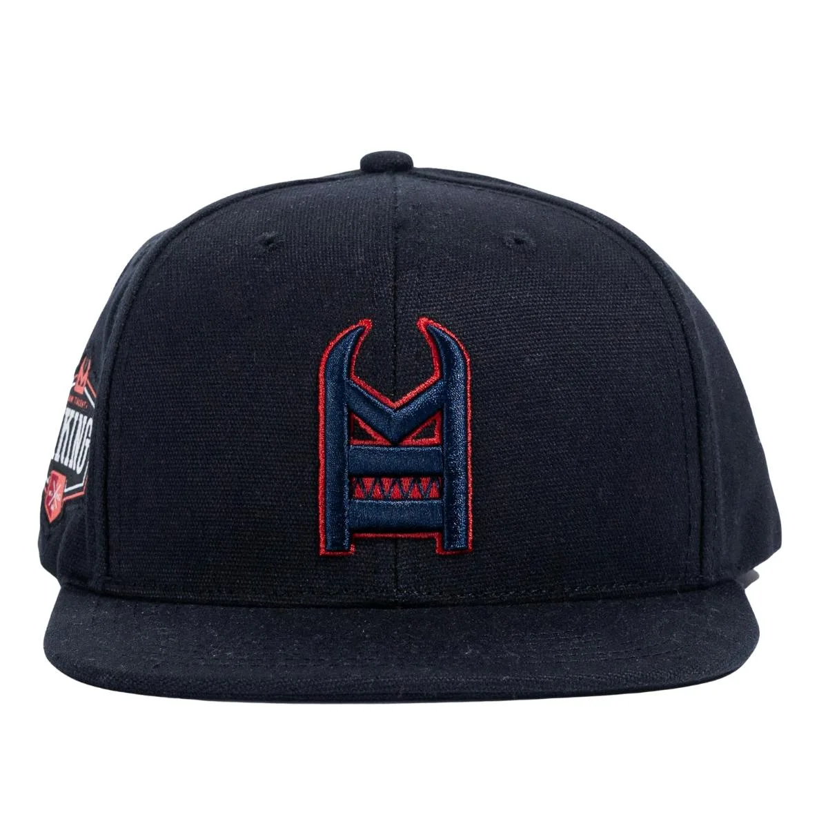 IMKING Apparel | Black Cap - Navy Logo