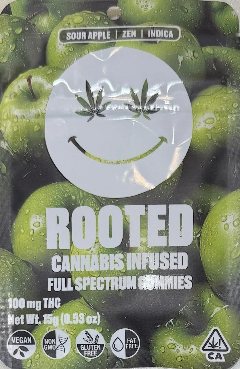 SOUR APPLE - 100MG - ROOTED