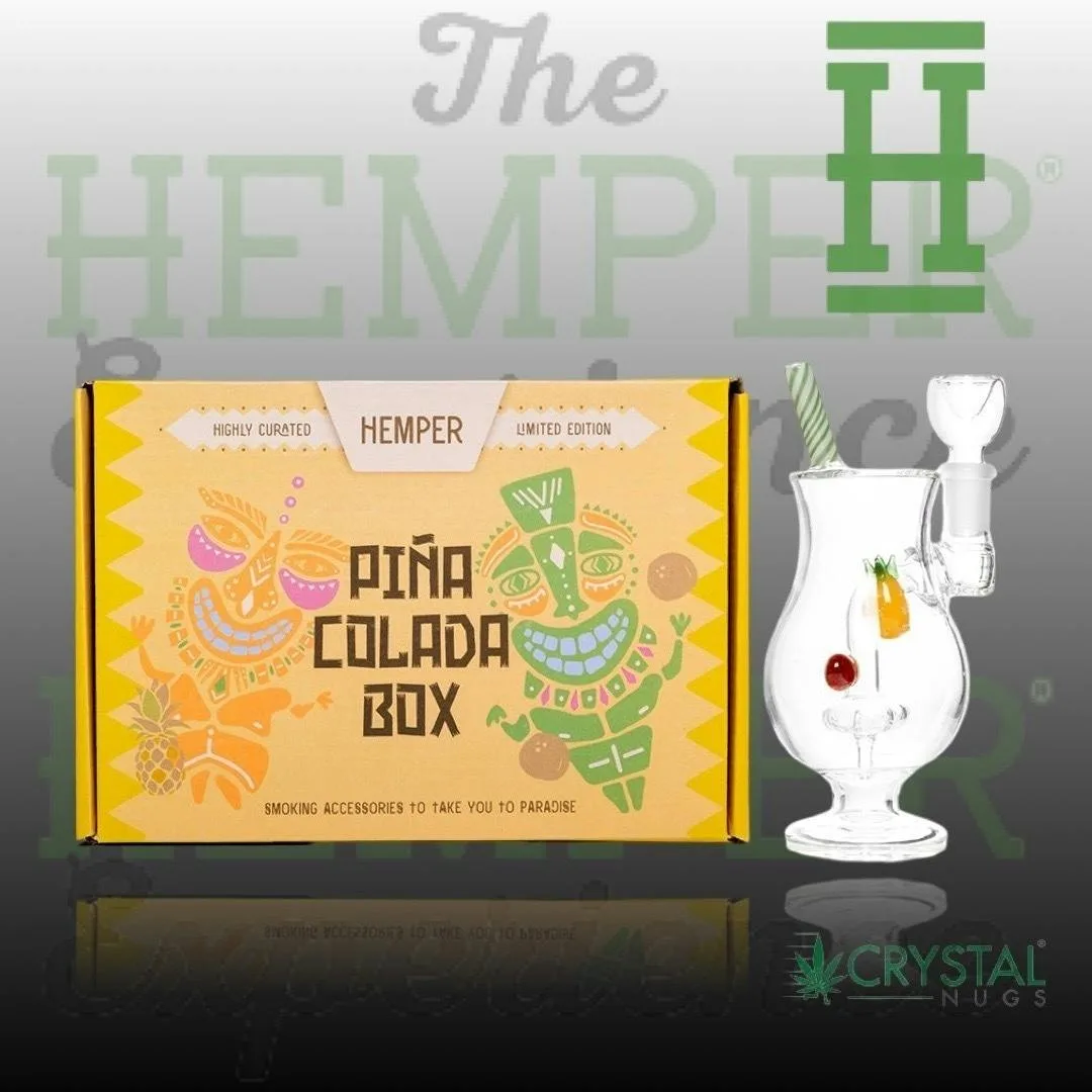 HEMPER - Pina Colada Bong 6"
