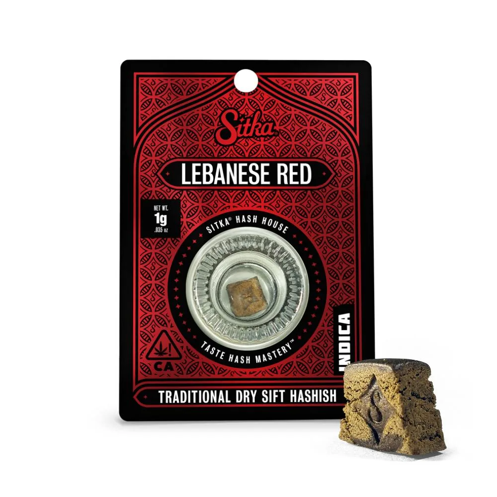 1g Lebanese Red Hash - Sitka