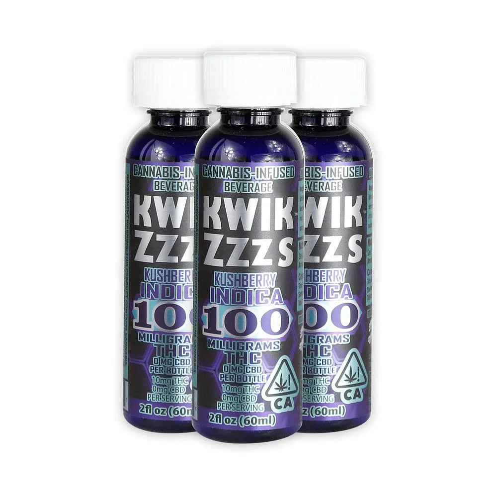 Kwik - Mango Kush 100mg Infused Shots - Hybrid- Kwik CBD