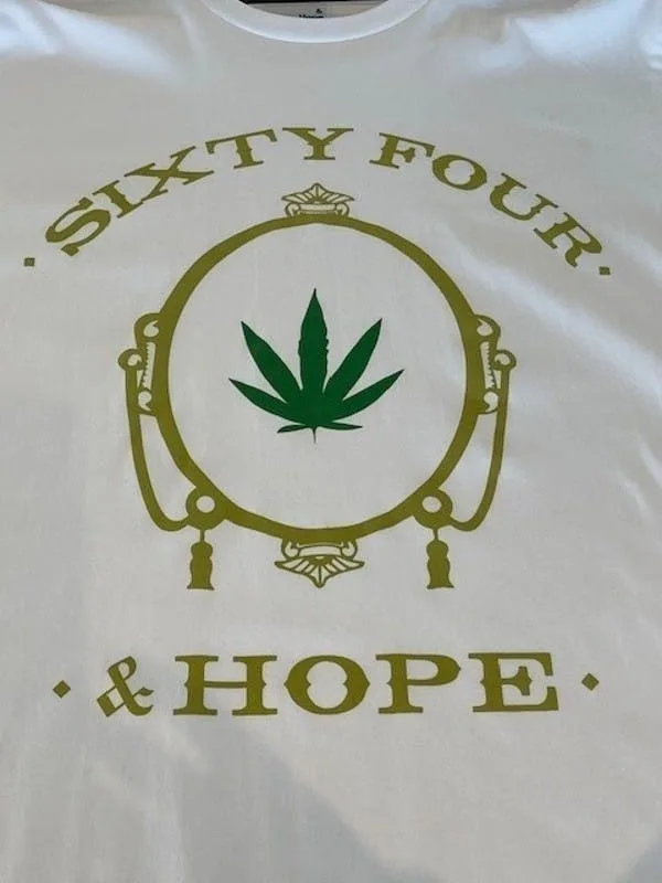 Sixty Four & Hope - Sixty Four & Hope: White Chronic Tee