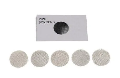 Metal Pipe Screens (5 pack)