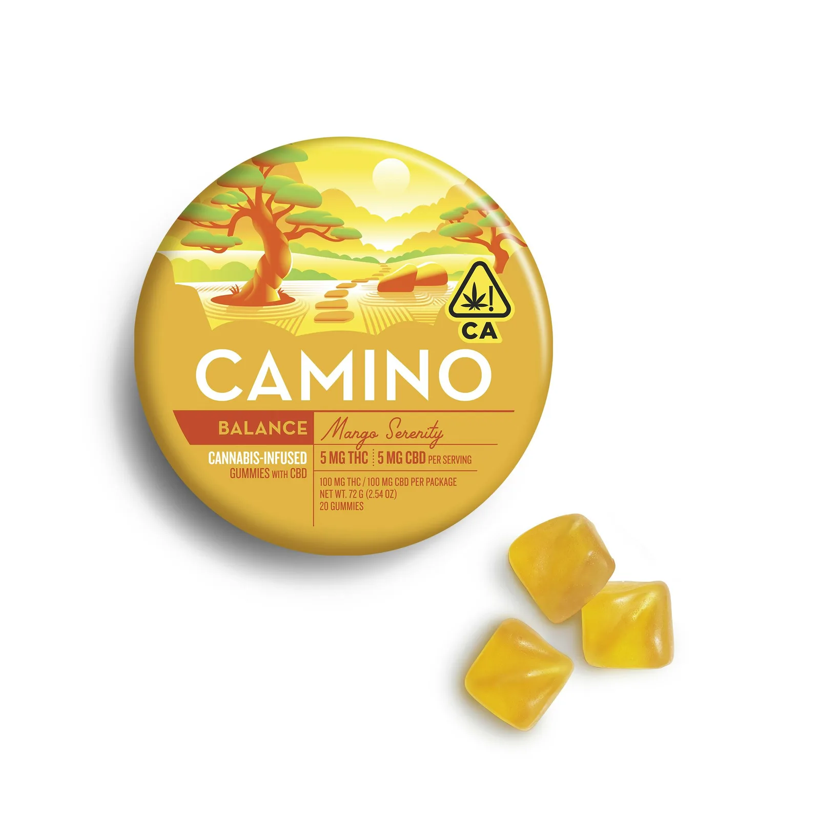 Camino - Mango Serenity 'Balance' Gummies (H)