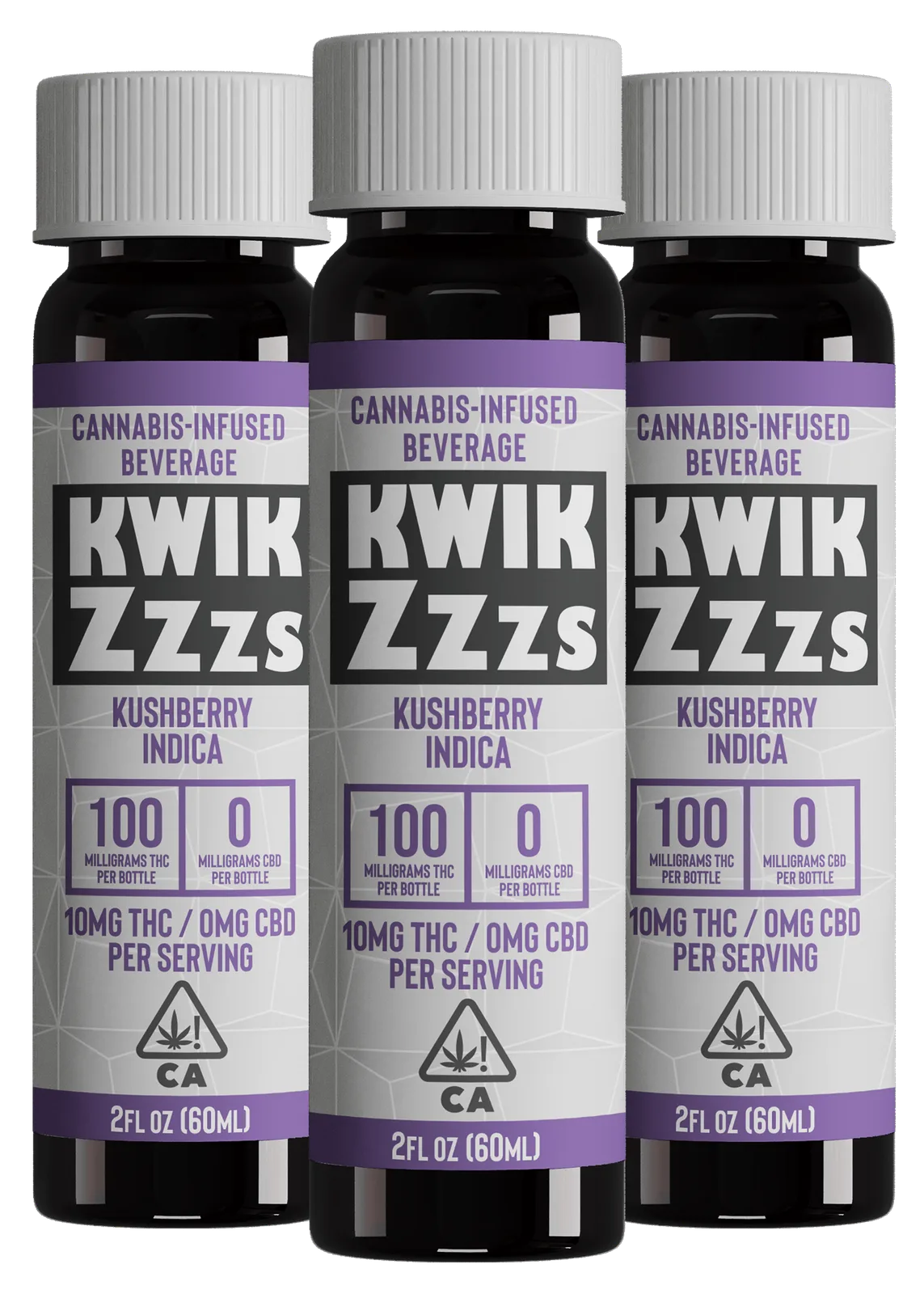DRINK - SHOT - INDICA ZZZ - KUSHBERRY - 100MG - I