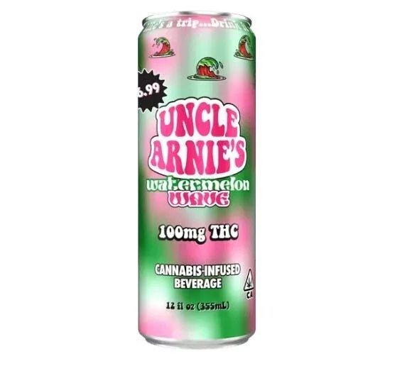 [Uncle Arnie's] Beverage - 100mg - Watermelon Wave