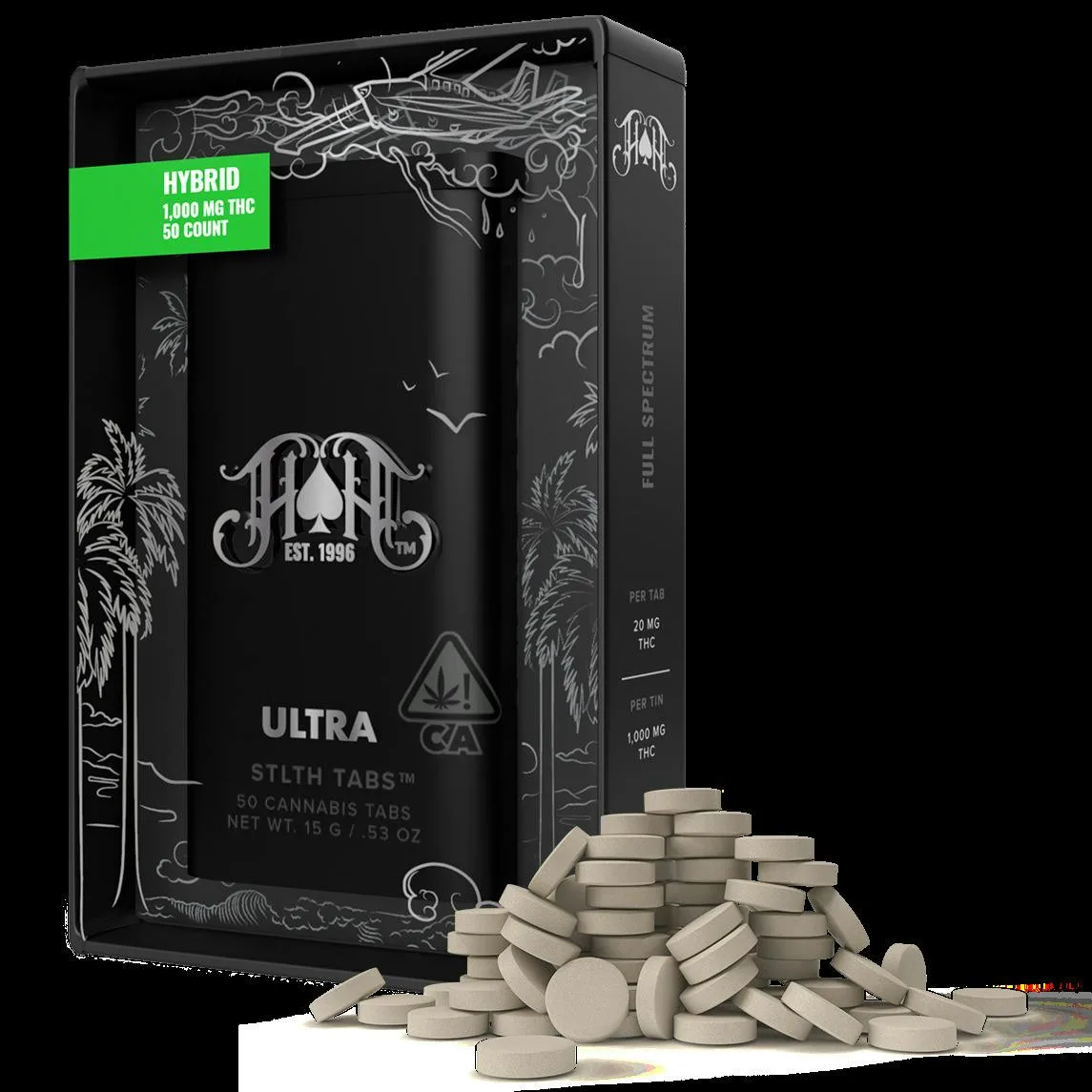 Heavy Hitters Tablet 50pk - Hybrid 1000mg