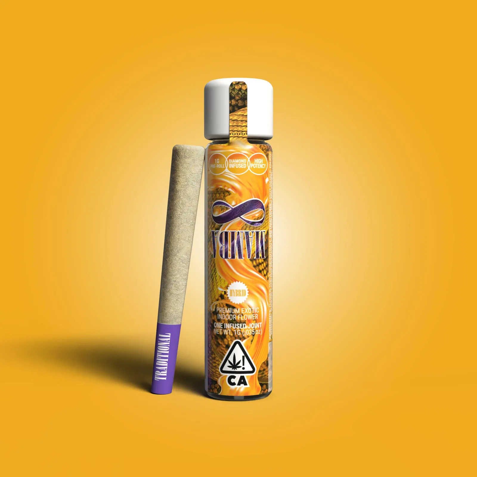 Traditional - Mamba 8 1g Infused Pre-Roll