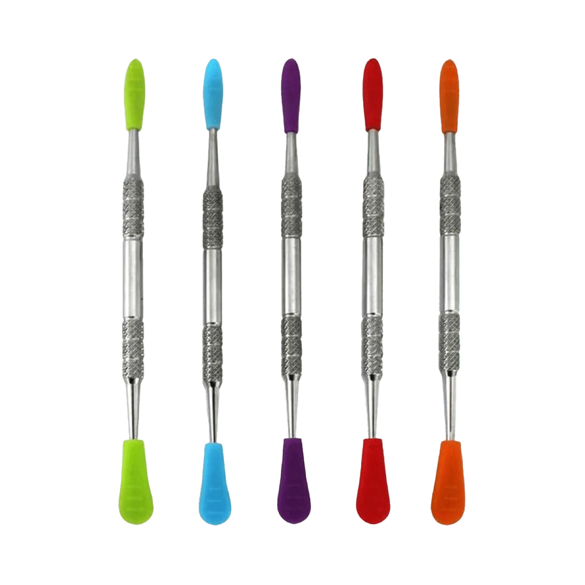 Dabbers Metal Dab Tool With Silicone Sleeves - Assorted Colors