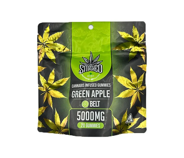 5000mg THC Green Apple Belt
