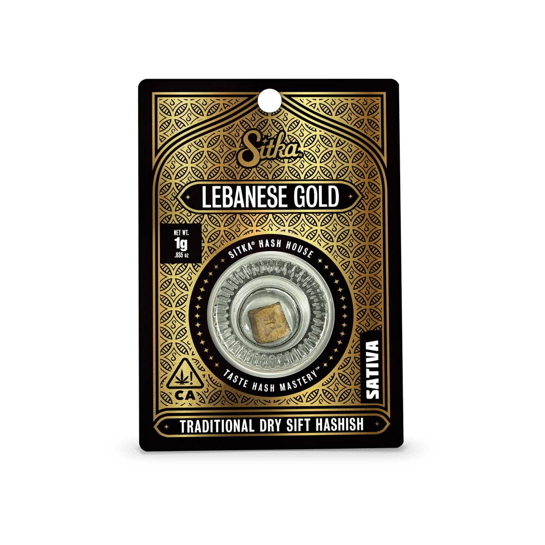 SITKA | LEBANESE GOLD 1G HASHISH