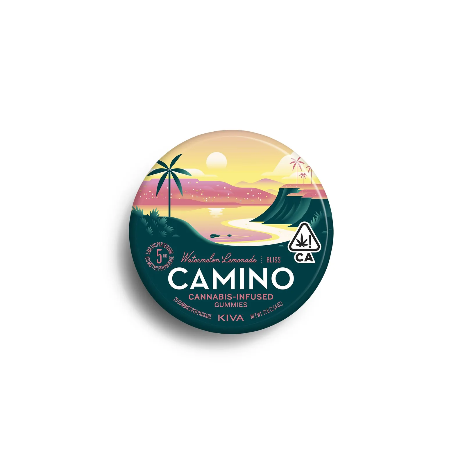 Camino - Watermelon Lemonade Gummies (100mg THC)