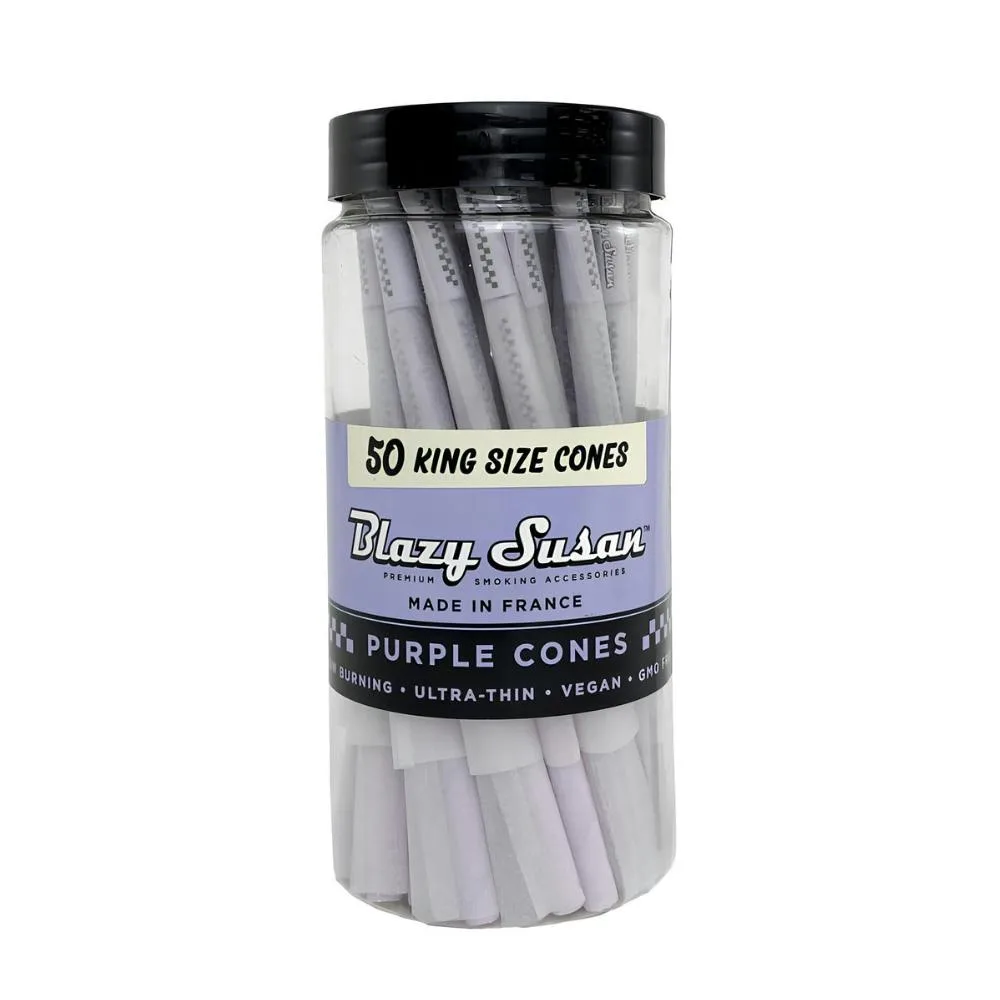 Blazy Susan King Size "Purple" Cones (50 pack)