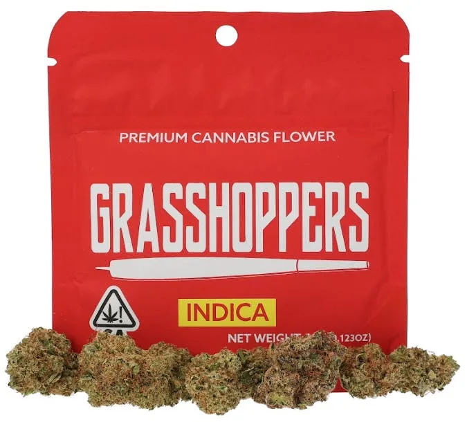 Grasshoppers - Indica - Flower - 3.5g