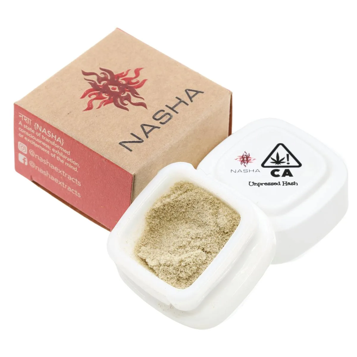 Nasha- Papaya Punch Orange Pressed Hash 1.2g (I/H)