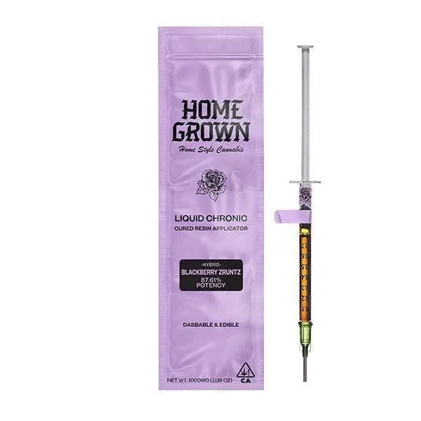 Home Grown | Blackberry Zruntz | Cured Resin Applicator | Concentrates | 1g