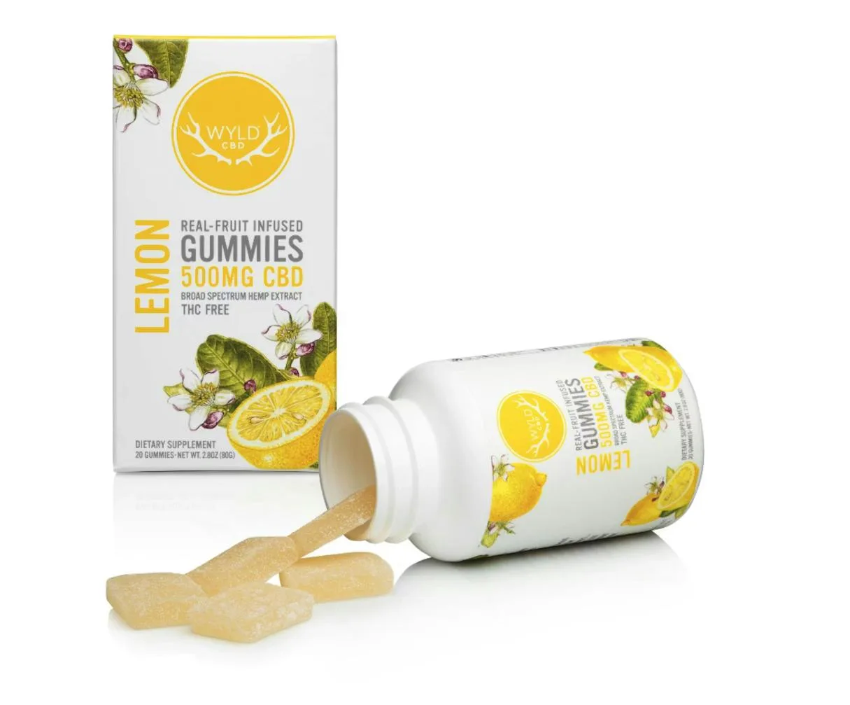 WYLD | Lemon CBD Gummies | 20ct