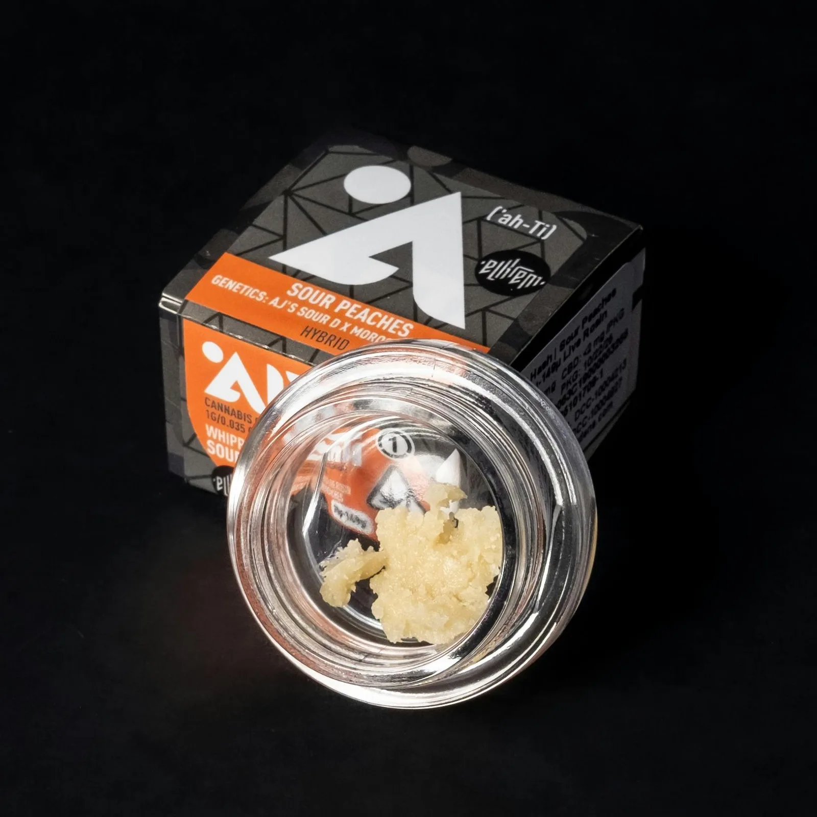 Ahti Hash | Sour Peaches | 70µ-149µ Live Rosin