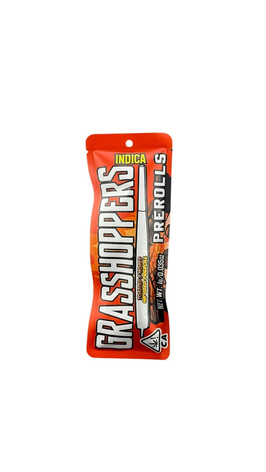 GrassHoppers Prerolls / Infused Toasted S'mores 1g