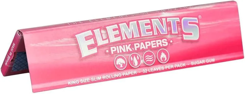 Elements Pink Paper | King Size Slim