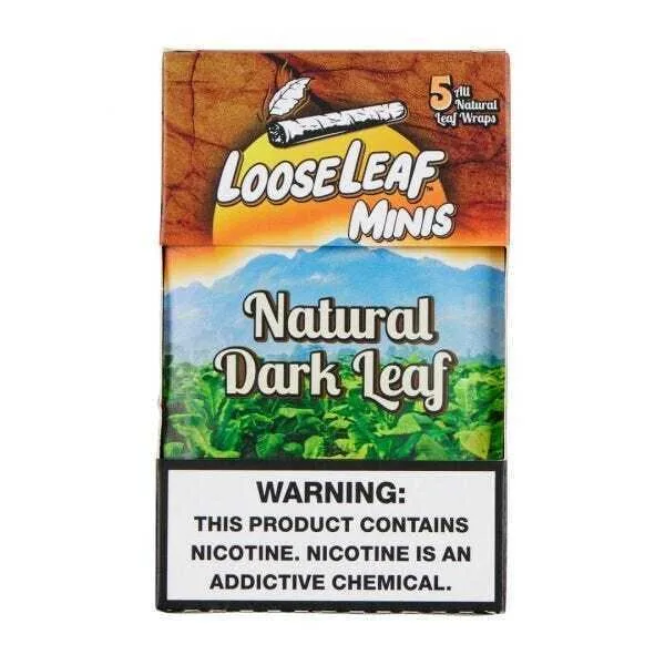 LooseLeaf-5Pk- NATURAL DARK LEAF