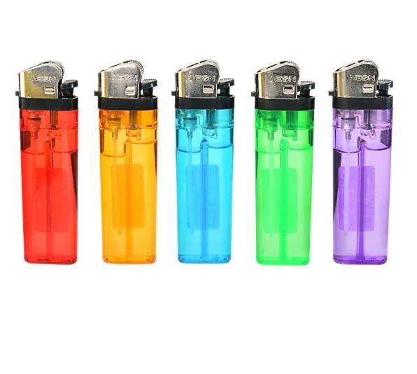 Neon Single Gas Lighter