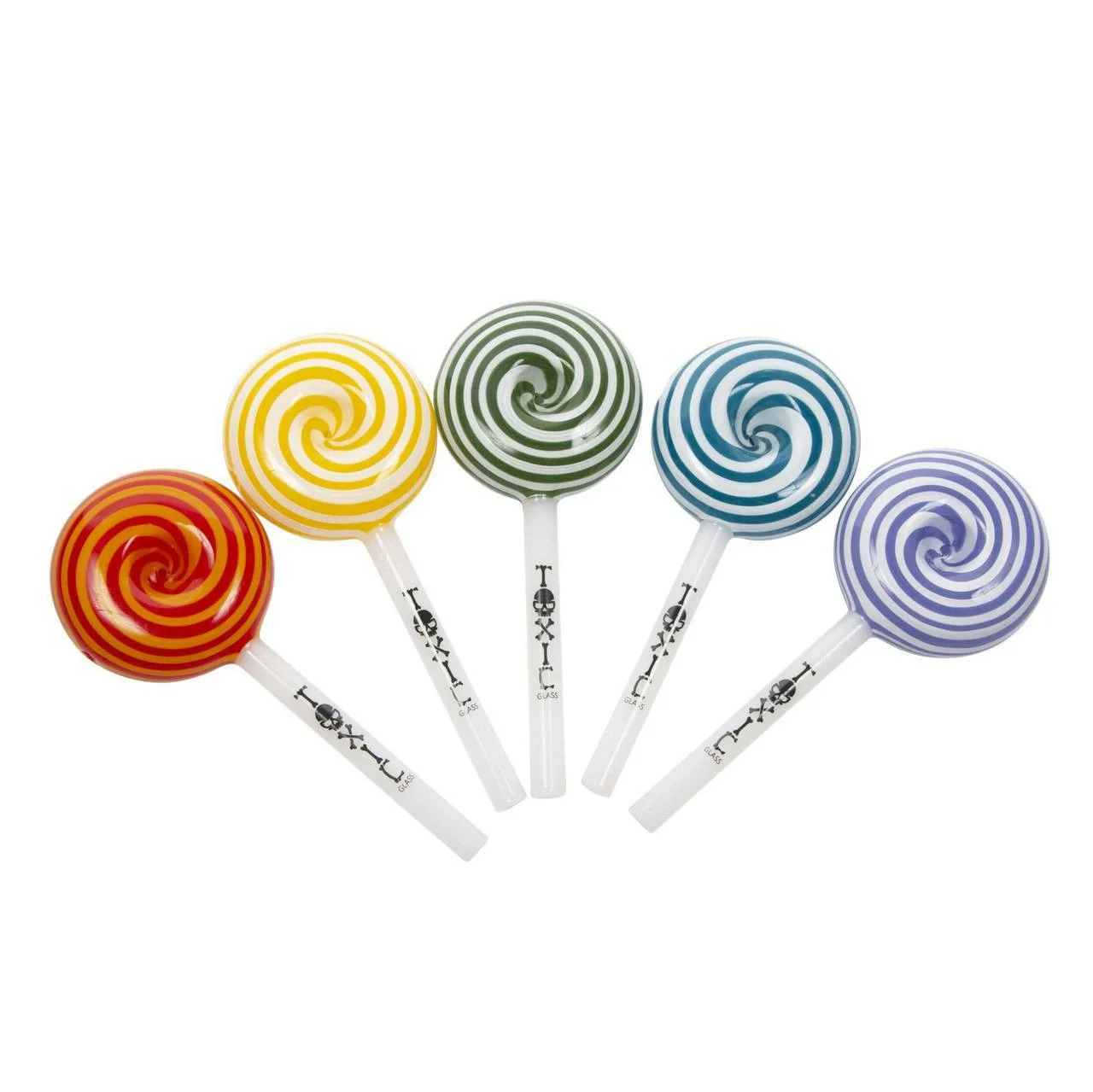 Toxic Glass - Lollipop Pipe