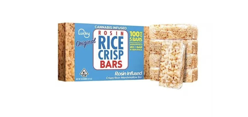 Lucky - Lucky | Original Rice Crisp Bars (5 x 20MG)