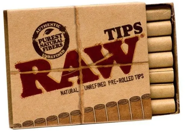 Raw Pre Rolled Tips Pack - 20pk