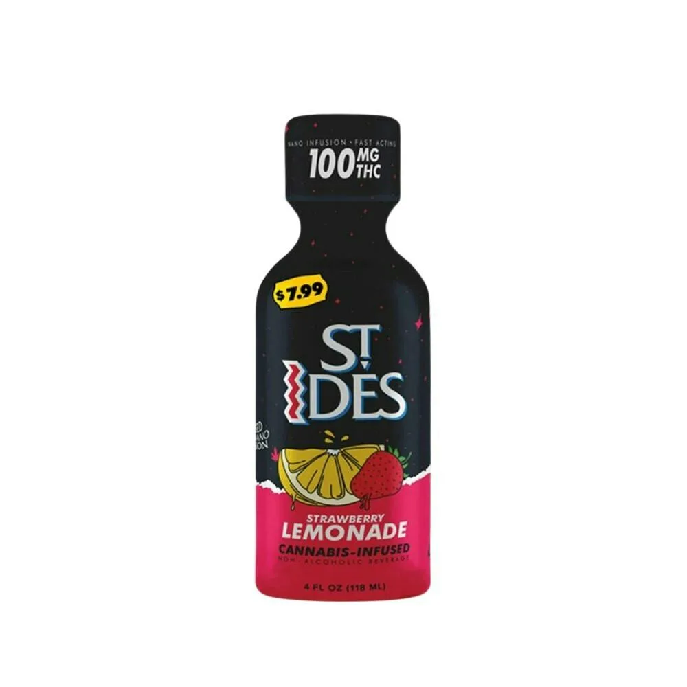 St. Ides Watermelon 4oz 100mg Shot Drink