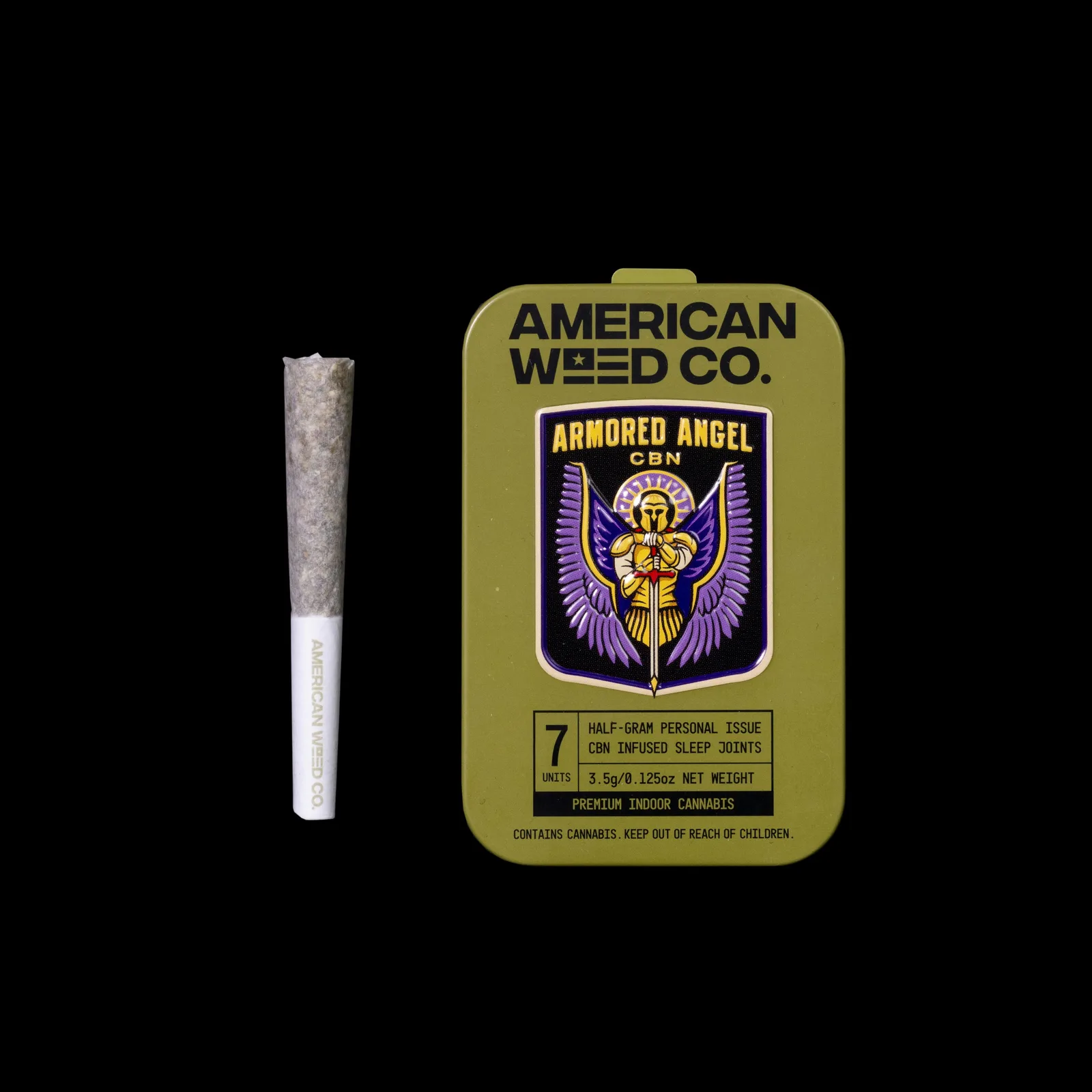 Armored Angel - Infused CBN Pre-Roll Pack (0.5g x 7) CA