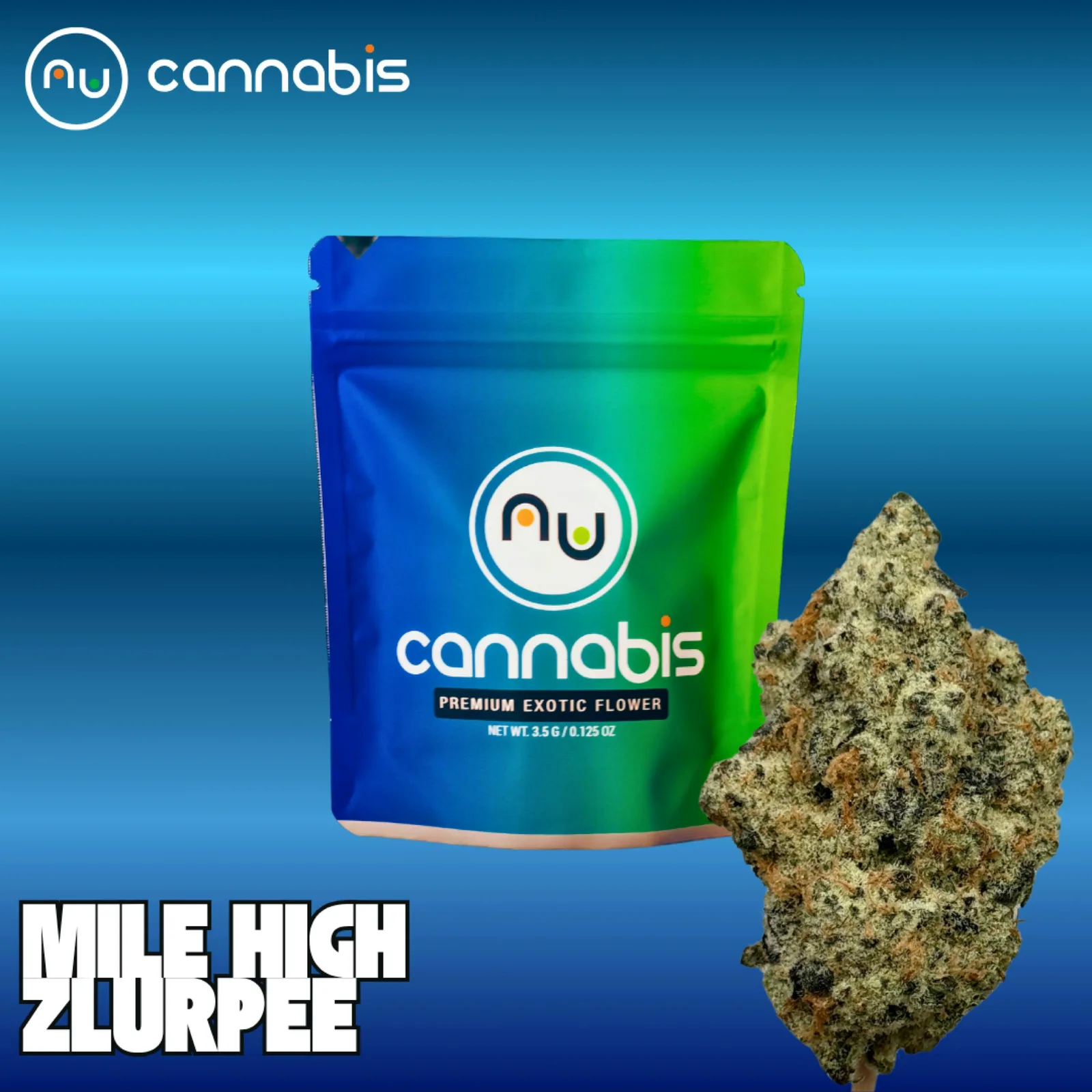 NuCannabis - Mile High Slurpee 14g - PREMIUM INDOOR FLOWER