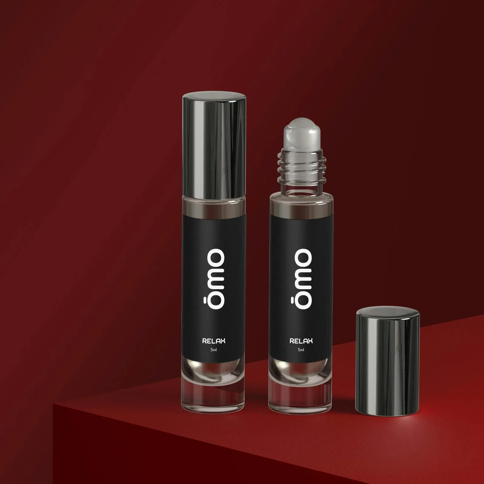 ŌMO Relax Roll-On Oil. 200mg CBD. 50mg CBG. ZERO THC.