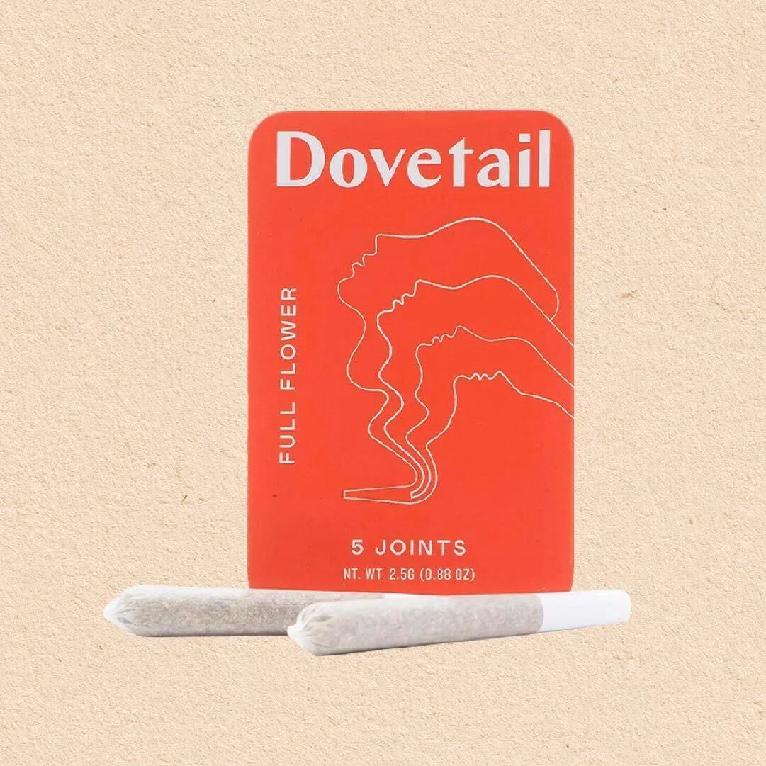 Dovetail Preroll | 5-pack 0.5g | 2.5g | H | Piff Mints