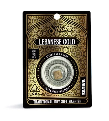 LEBANESE GOLD HASH - 1G - SITKA