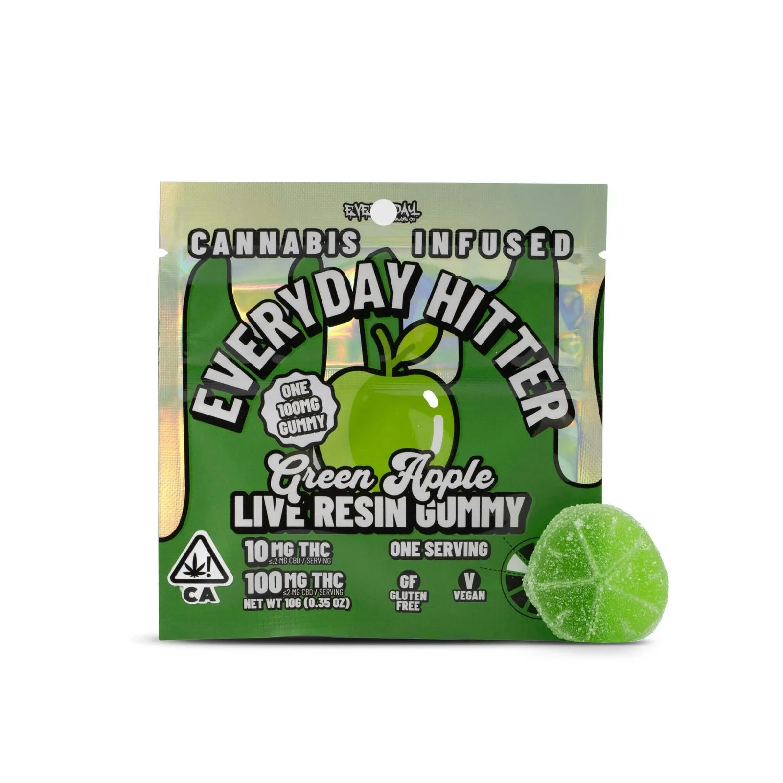 GREEN APPLE 100MG SINGLE