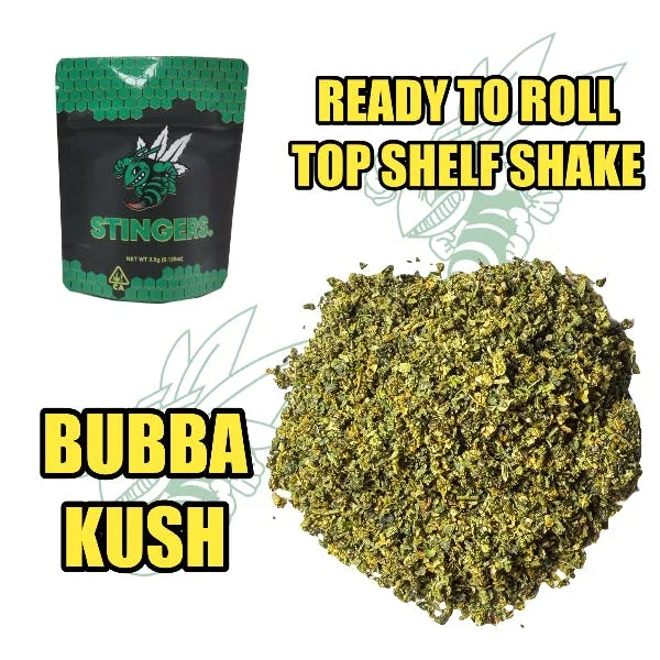 Bubba Kush 3.5 gram [ READY TO ROLL 🔝SHELF SHAKE ]