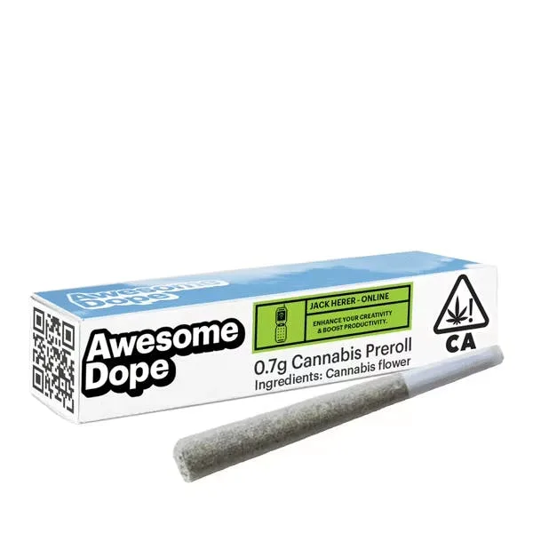 Awesome Dope - Jack Herer .7g Preroll