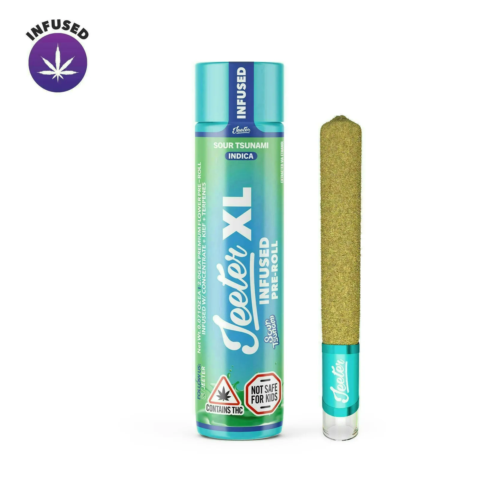 Jeeter | Sour Tsunami | XL Infused Joint | 2g