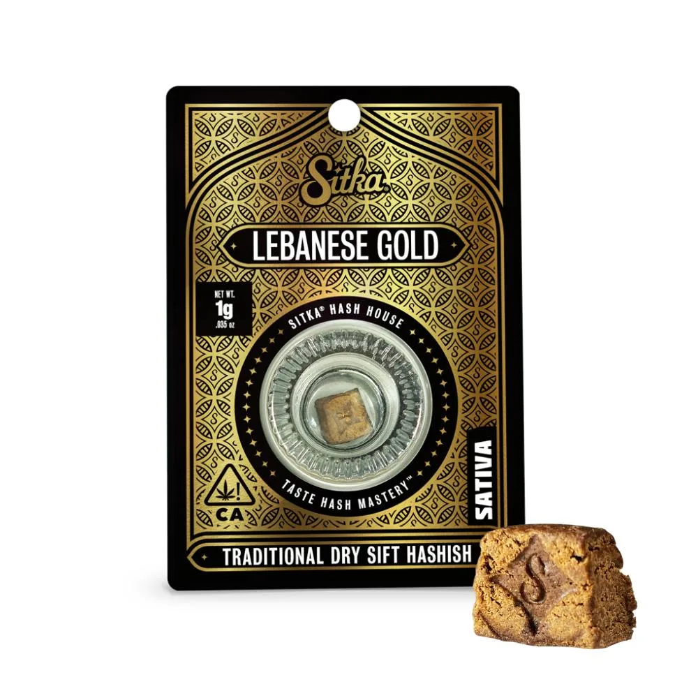 1g Lebanese Gold Hash - Sitka