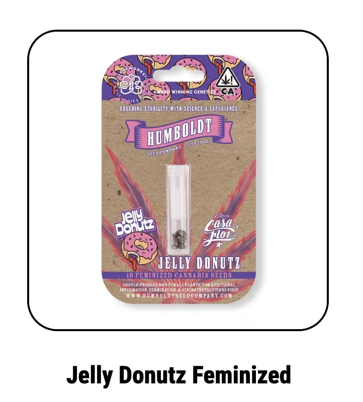 Humboldt Seed Company | Jelly Donutz | Feminized Seeds