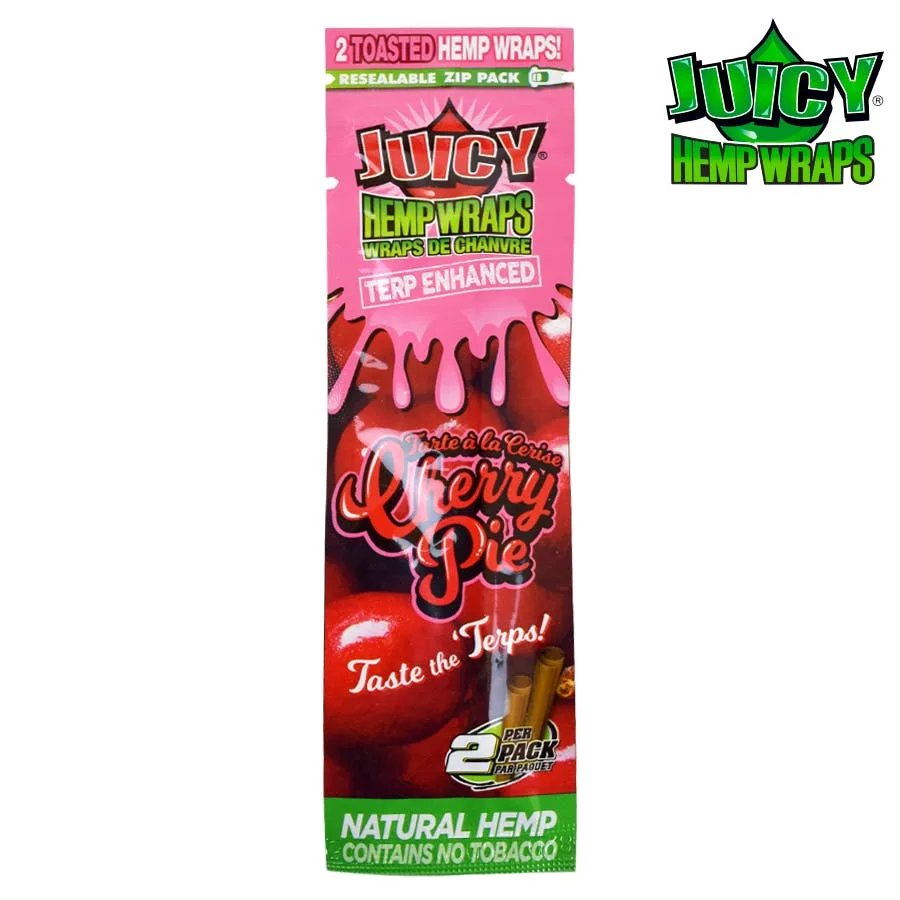 JUICY JAYS CHERRY PIE HEMP WRAPS