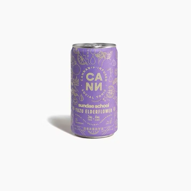 CANN - Yuzu Elderflower - 6pk - 8oz